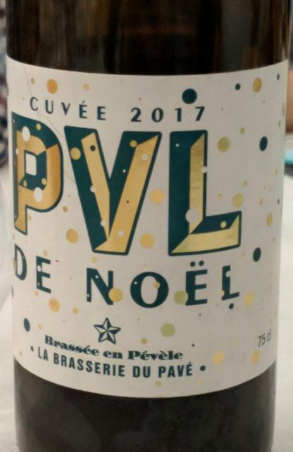 PVL De Noël Cuvée 2017 7.0%, PVL - La Brasserie Du Pavé, France