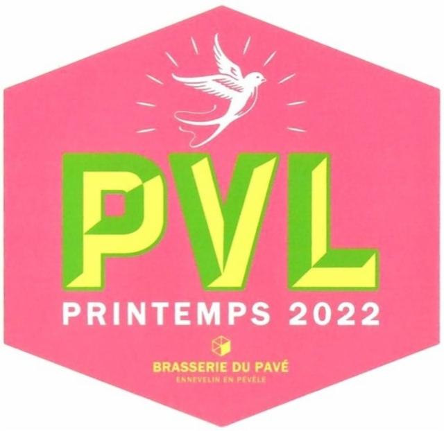 PVL Printemps 2022 5.5%, PVL - La Brasserie Du Pavé, France