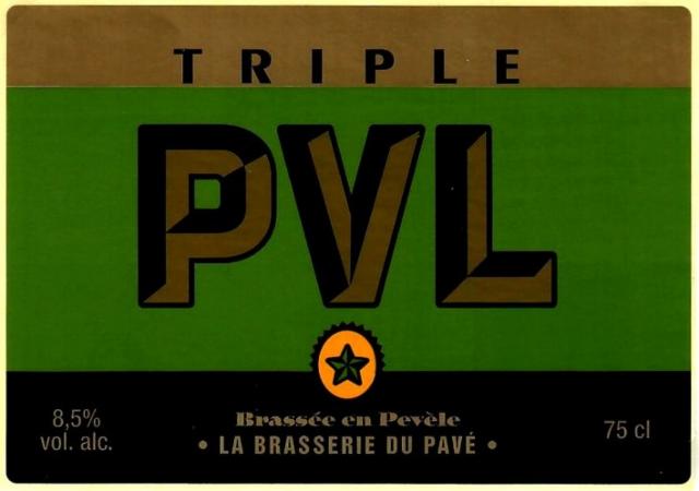 PVL Triple 8.5%, PVL - La Brasserie Du Pavé, France