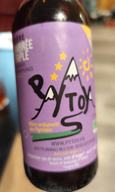 py toy ambrée Triple 7.2%, py toy, France