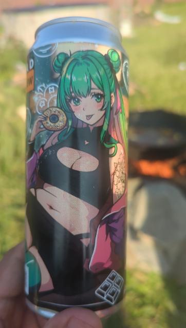 Pyshka with blueberry and chocolate 5.5%, Bad Brew, Russia