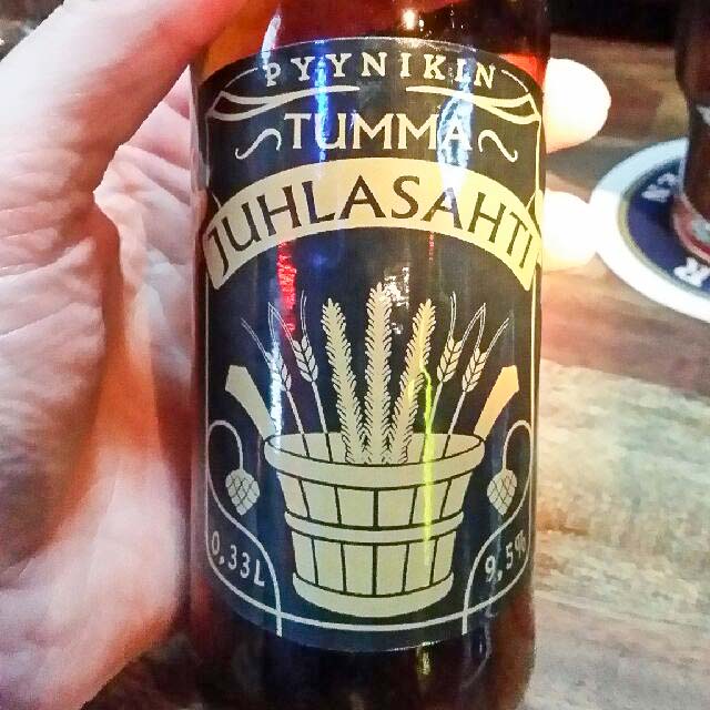 Tumma Juhlasahti 9.5%, Pyynikin Brewing Company, Finland