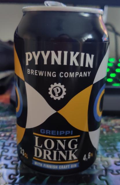 Greippi Long Drink 4.6%, Pyynikin Brewing Company, Finland