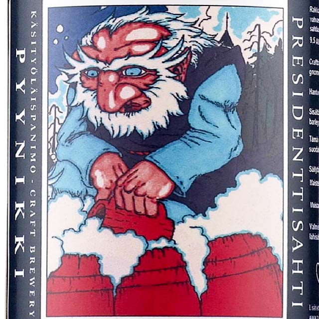 Presidenttisahti 9.5%, Pyynikin Brewing Company, Finland
