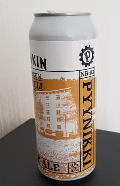 Tampereen Kortteliolut Nr:03 Pyynikki 5.2%, Pyynikin Brewing Company, Finland