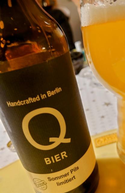 Q Bier Sommer Pils limitiert 3.0%, Quartier Bier, Germany