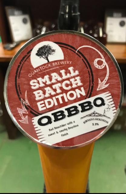 QBBBQ 5.3%, Quantock Brewery, England