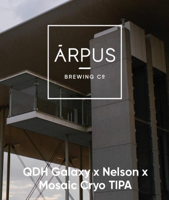 QDH Galaxy x Nelson x Mosaic Cryo TIPA 9.5%, Ārpus Brewing Co., Latvia