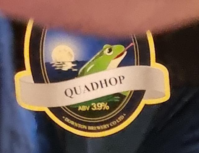 Quad Hop 3.9%, Downton Brewery, England