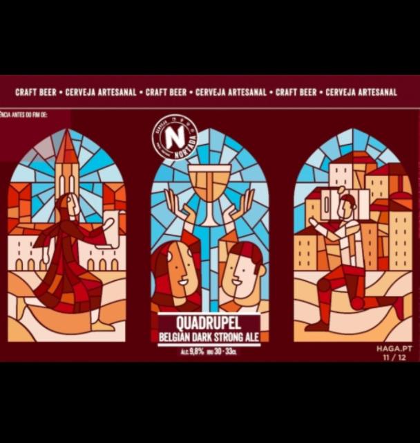 Quadrupel 13.5%, Cerveja Nortada, Portugal