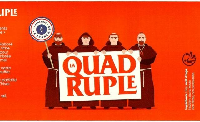 Quadruple 10.5%, Brasserie La Française, France