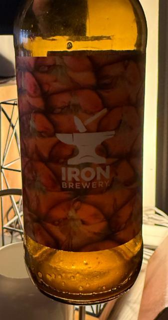 Quadruple Gose Ananas élevée 11 mois en Barriques 13.0%, Brasserie Iron, France