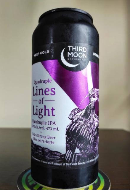 quadruple lines of light, Third Moon Brewing Company