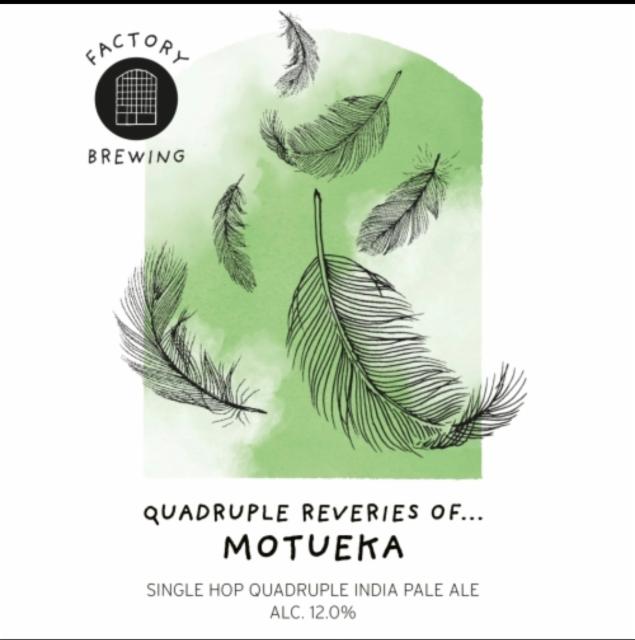 Quadruple Reveries of ... Motueka 12.0%, Factory Brewing, Finland