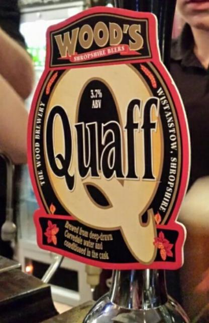 Quaff 3.7%, Wood Brewery, England