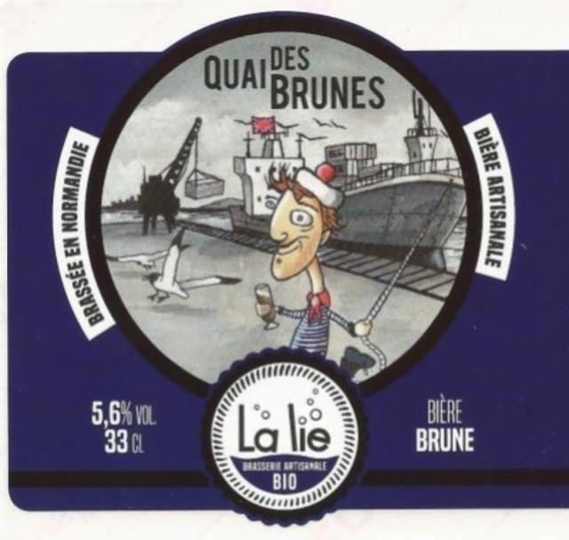 Quai Des Brunes 5.6%, Brasserie La Lie, France