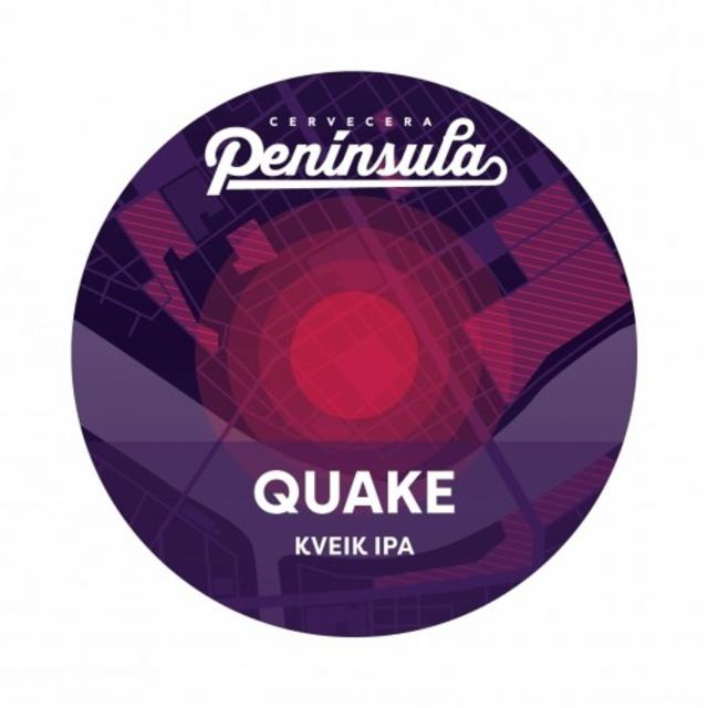 Quake 5.8%, Cervecera Península, Spain