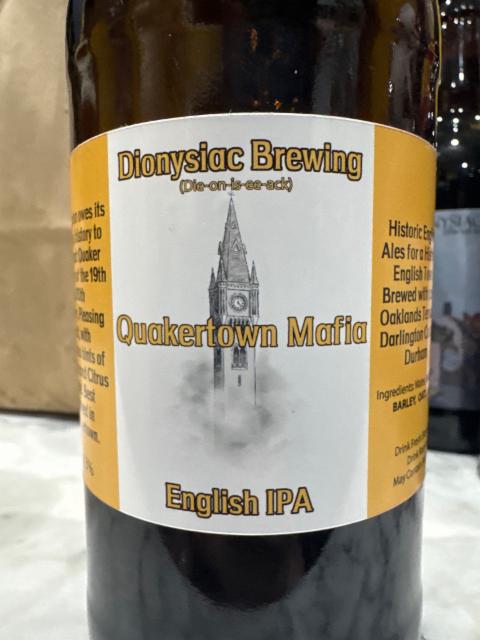 Quakertown Mafia, Dionysiac Brewing