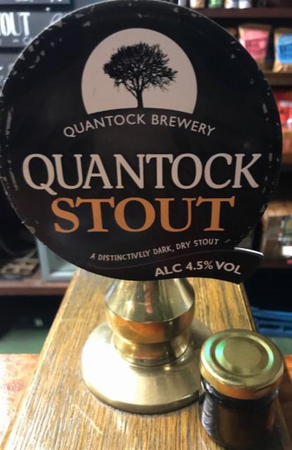Quantock Stout 4.5%, Quantock Brewery, England