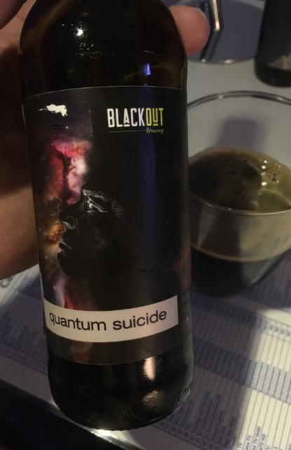 Quantum Suicide 10.5%, Blackout Brewing, Romania