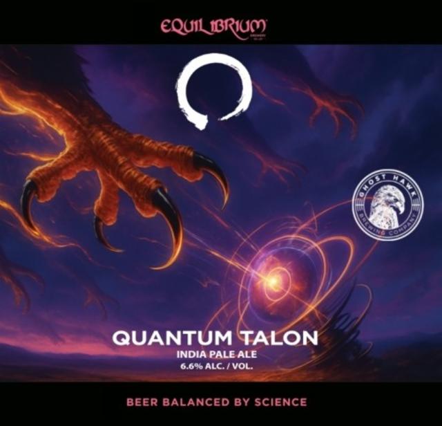 Quantum Talon 6.6%, Equilibrium Brewery, United States