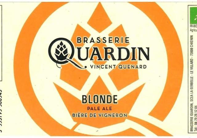 Quardin Blonde 5.0%, Brasserie Quardin, France