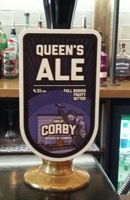 Queen's Ale 4.3%, Great Corby Brewhouse, England