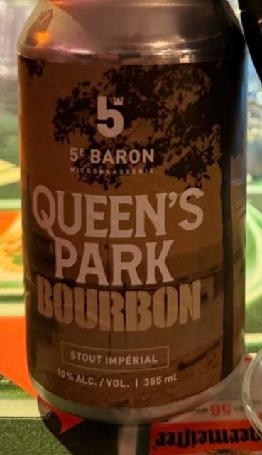 Queen's Park Bourbon, 5e Baron
