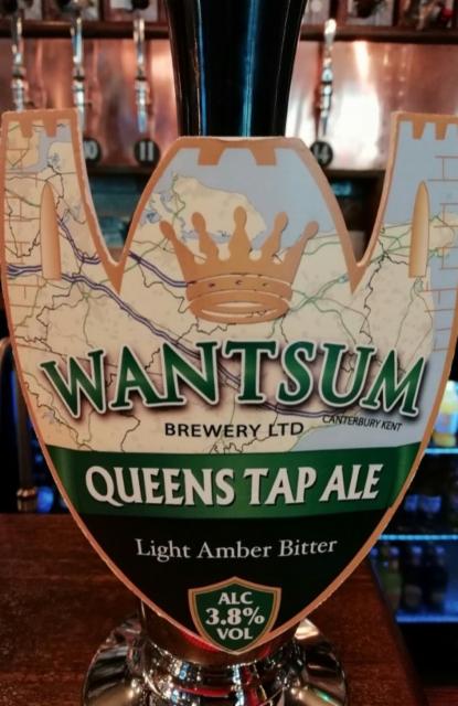 Queens Tap Ale 3.8%, Wantsum Brewery, England