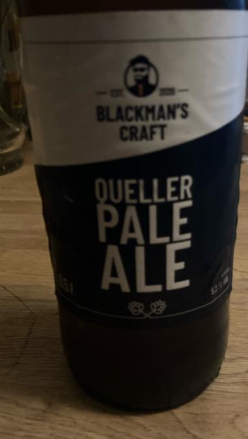 Queller Pale Ale 5.3%, Blackmanns Craft, Germany