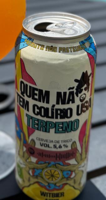 QUEM NÃO TEM COLÍRIO USA TERPENO 5.6%, Cervejaria Vitruviana, Brazil
