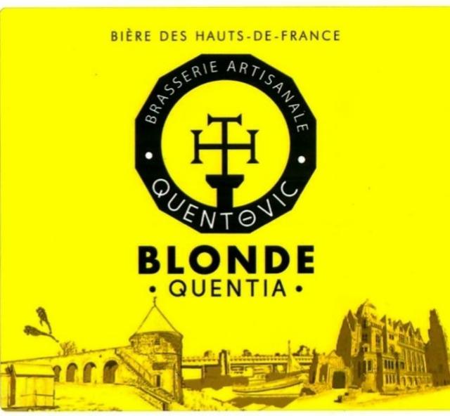 Quentia Blonde 5.9%, Brasserie Quentovic, France