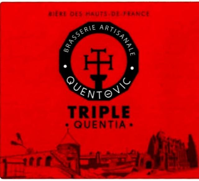 Quentia Triple 8.4%, Brasserie Quentovic, France