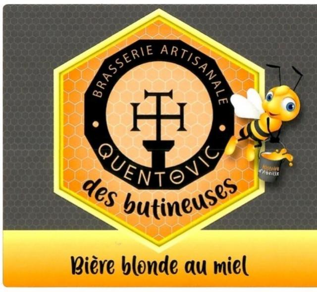 Quentovic Blonde Au Miel 6.4%, Brasserie Quentovic, France