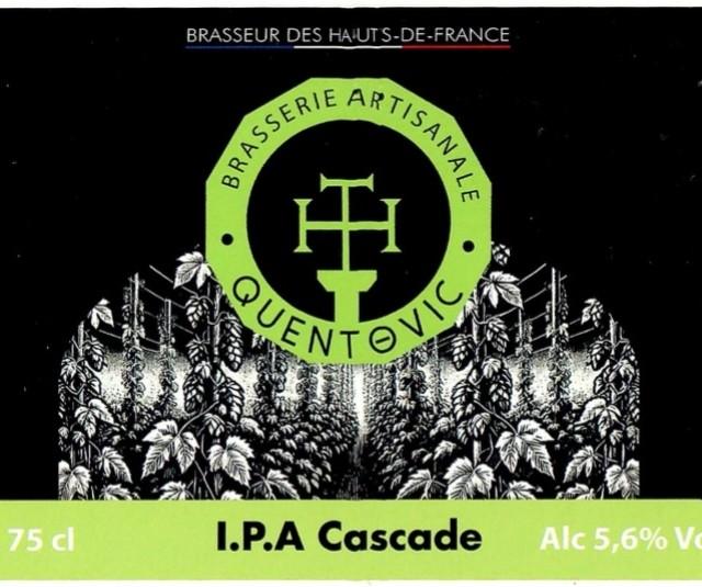 Quentovic IPA Cascade 5.6%, Brasserie Quentovic, France