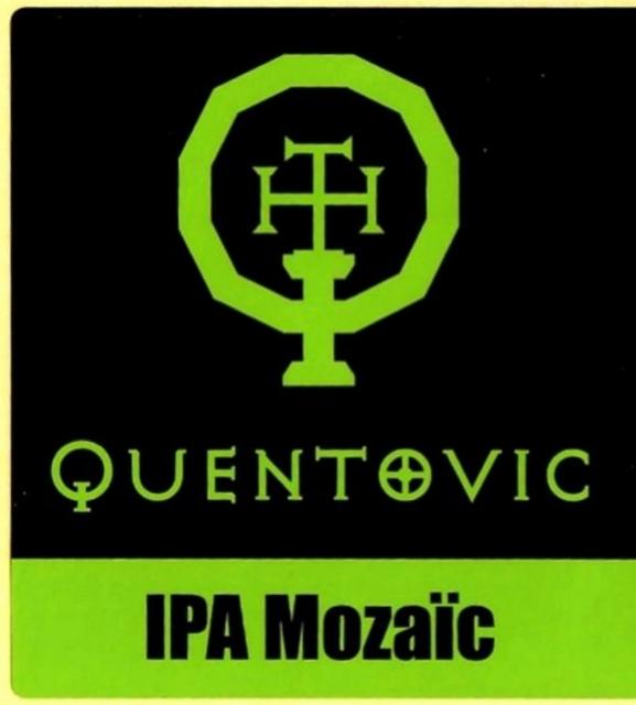 Quentovic IPA Mosaïc 5.6%, Brasserie Quentovic, France