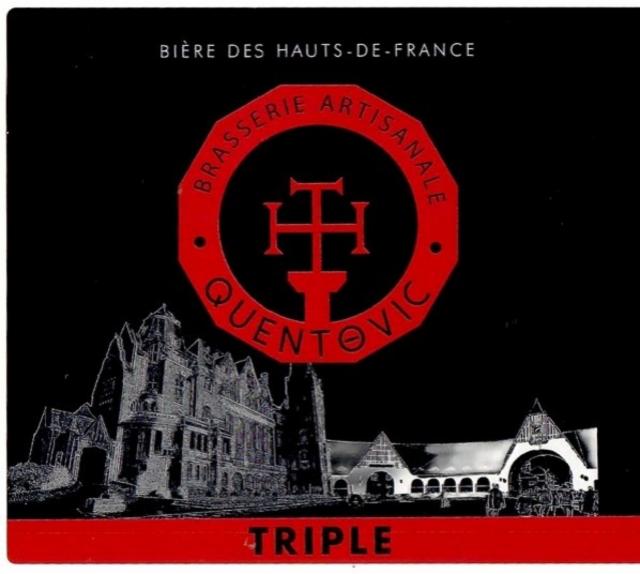 Quentovic Triple 8.0%, Brasserie Quentovic, France
