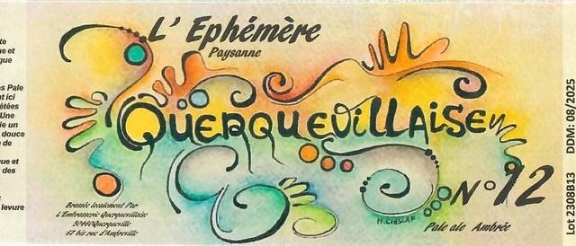 Querquevillaise N°12 6.0%, L'Embrasserie Querquevillaise, France