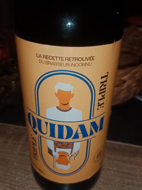 quidam triple 8.5%, Brasserie Duyck, France