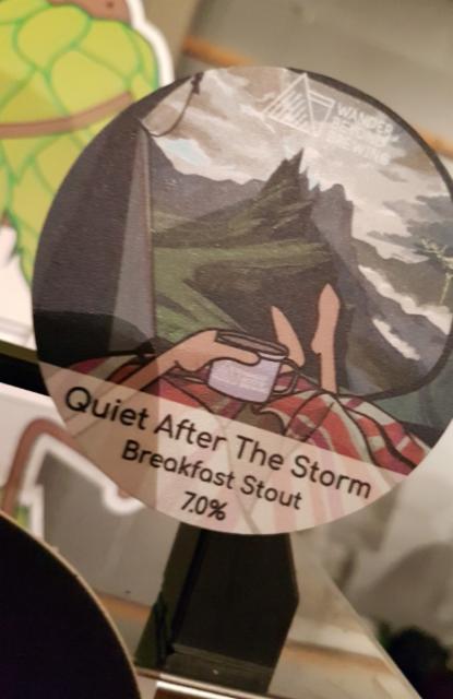 Quiet After The Storm 7.0%, Wander Beyond Brewing, England