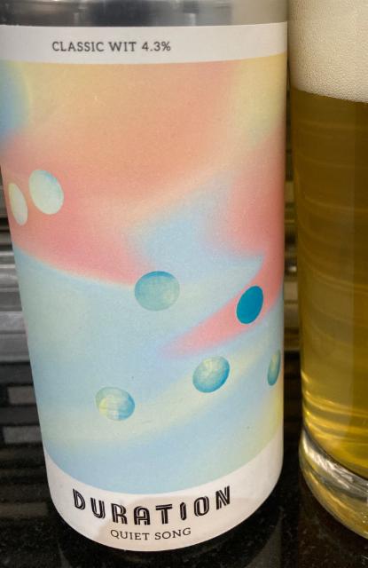 Quiet Song 4.3%, Duration Brewing, England