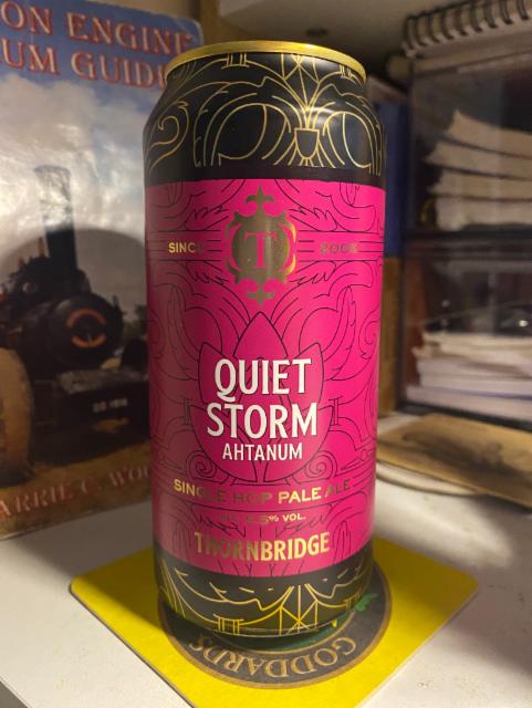 Quiet Storm - Ahtanum 5.5%, Thornbridge Brewery, England