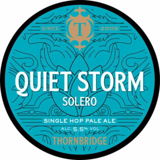 Quiet Storm - Solero 5.5%, Thornbridge Brewery, England