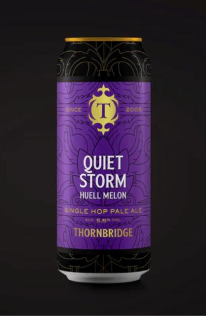 Quiet Storm - Huell Melon 5.5%, Thornbridge Brewery, England