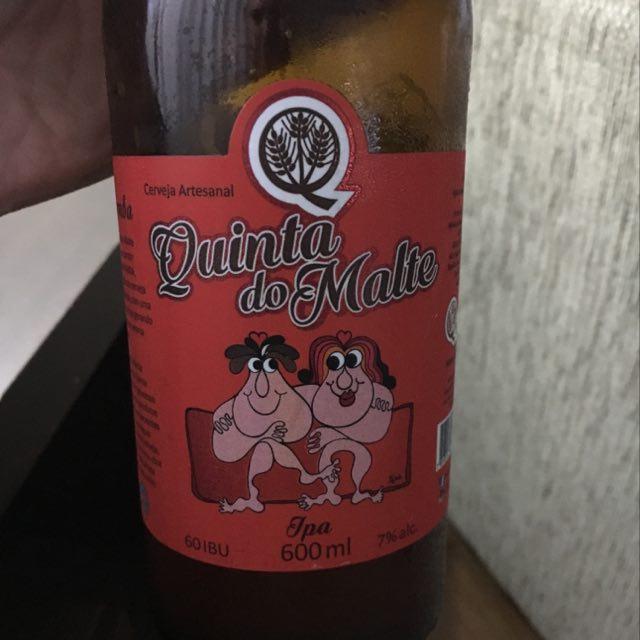 Quinta do Malte IPA 7.0%, Cervejaria Quinta Do Malte, Brazil