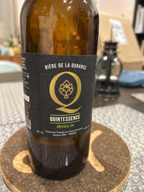 Quintessence, Bière De La Durance