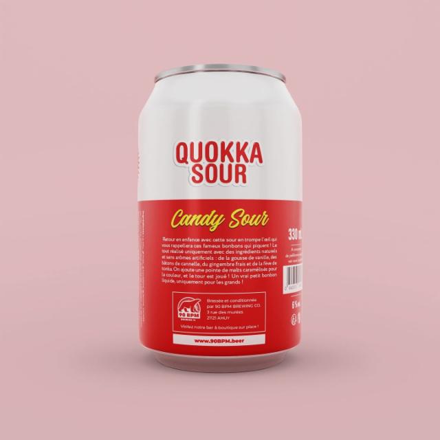 Quokka Sour 6.0%, 90 BPM Brewing Co., France