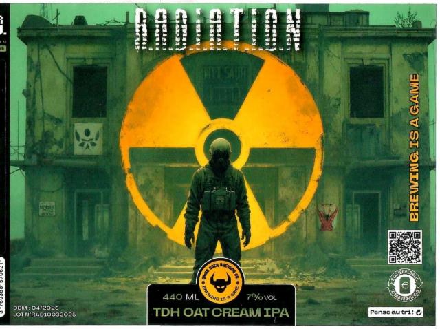 R.A.D.I.A.T.I.O.N 7.0%, Game Over Brewing Co., France