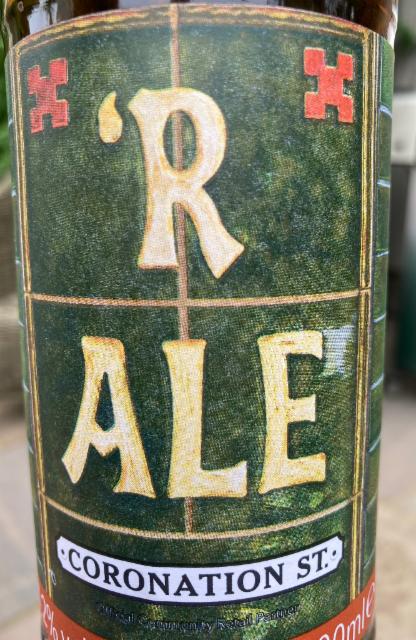 'R Ale - Coronation St. 4.2%, Robinsons Brewery, England