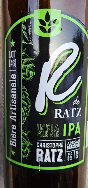 R de Ratz IPA, Brasserie Artisanale Ratz
